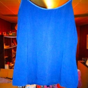 Blue camisole size xxl